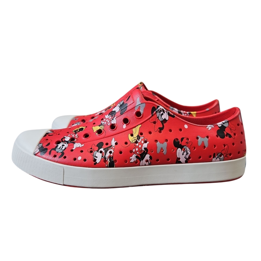 NWOT Native X Disney Minnie Mouse Jefferson Slip On Shoes 10 - Picture 3 of 12